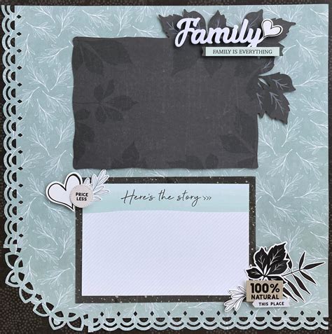 Commemorate Time Spent Together With This Family Scrapbook Layout ...