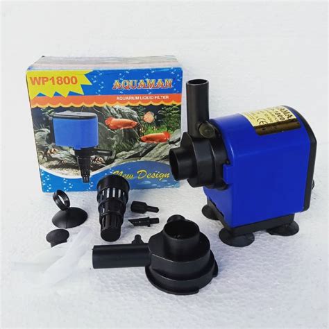 Jual MESIN AQUAMAN WP 1800 Pompa Aquarium Alat Filter Celup Kolam