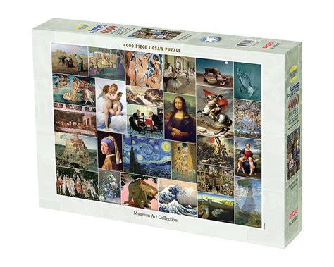 Museum Art Collection 4000 Pieces Tomax Puzzles Serious Puzzles