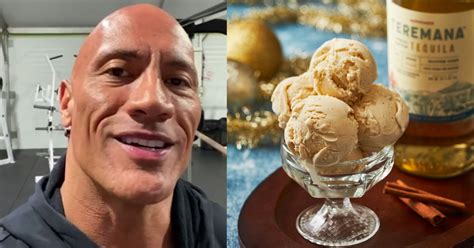 The Rock Just Released Spiked Eggnog Ice Cream Lets Eat Cake