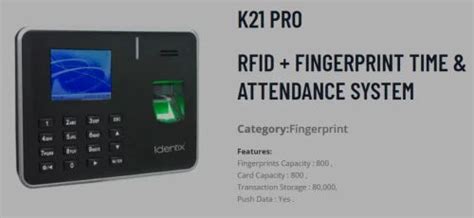 Essl K Pro Identix Series T A Biometric Access Control System At Rs