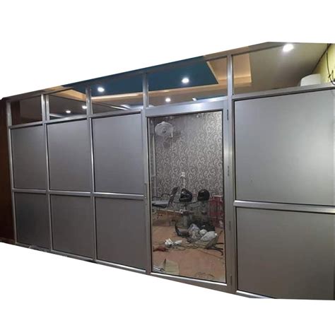 Aluminum Office Partition Service At Rs 160 Sq Ft In Muzaffarnagar Id 26333233448