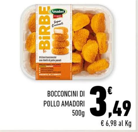 BOCCONCINI DI POLLO AMADORI 500g Offerta Di Conad