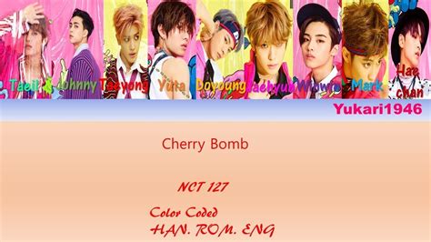 Nct 127 Cherry Bomb Performance Ver Color Coded Hanromeng