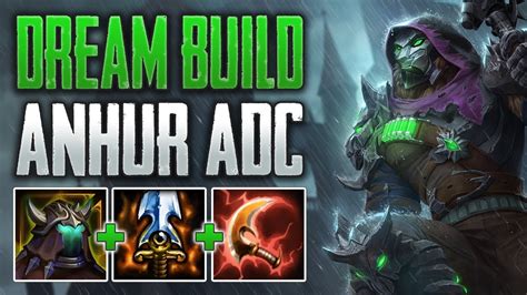 Finding The Perfect Build Anhur Adc Gameplay Smite Conquest Youtube