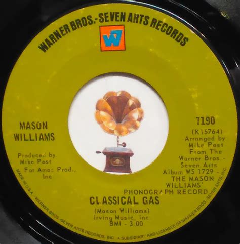 Mason Williams - Classical Gas (1968, Santa Maria Pressing, Vinyl ...