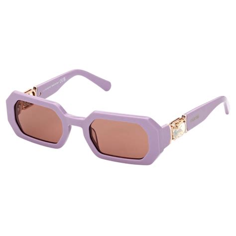 Swarovski Swarovski Sunglasses Mil002 Purple Sunglasses Swarovski Eyewear Avvenice