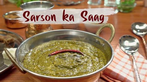 Sarson Ka Saag Recipe Traditional Punjabi Food Easy Recipe North