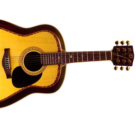 Download Golden Acoustic Guitar Png 92