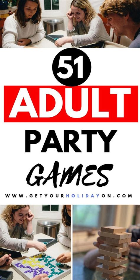 Simple Diy Party Game For Adults Adult Games Party Diy Party Games Home Party Games