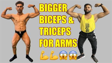 Full Arms Biceps And Triceps Workout Youtube