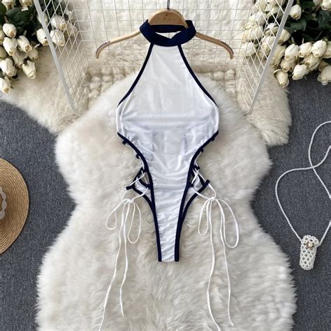 MEI 2024 NEW Bunny Girl Wrapped Chest Playsuit Cosplay Roleplay Uniform Sexy Erotic Lingerie