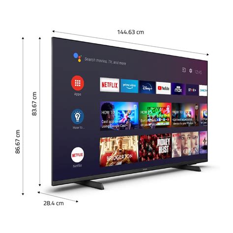 Ripley Televisor Smart Tv Philips K Ultra Hd Pud