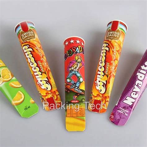 Ice Pop Tube Popsicle Tube Ice Lolly Tube Ice Cream Packaging