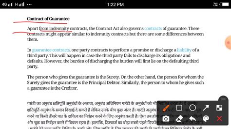 Difference Between Contract Of Indemnity And Guarantee Youtube