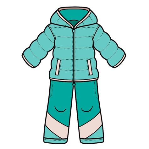 Winter Pants Clipart