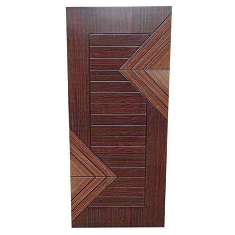 Brown Sal Wood Interior Membrane Door For Home And Hotel At Rs 105 Sq