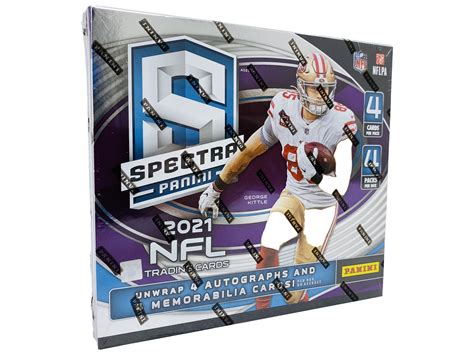 Panini Spectra 2021 NFL Football Hobby Box Copy 5 Tool Sports Breaks