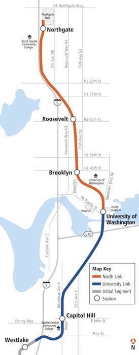 West Seattle Light Rail Map