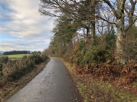 Road To Gartur Richard Webb Geograph Britain And Ireland