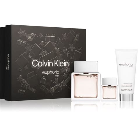 Calvin Klein Euphoria 3PC Gift Set For Men (New UPC)