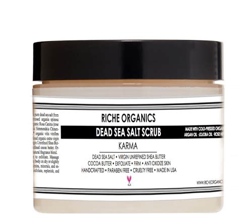 Karma Dead Sea Salt Scrub • Richeorganics