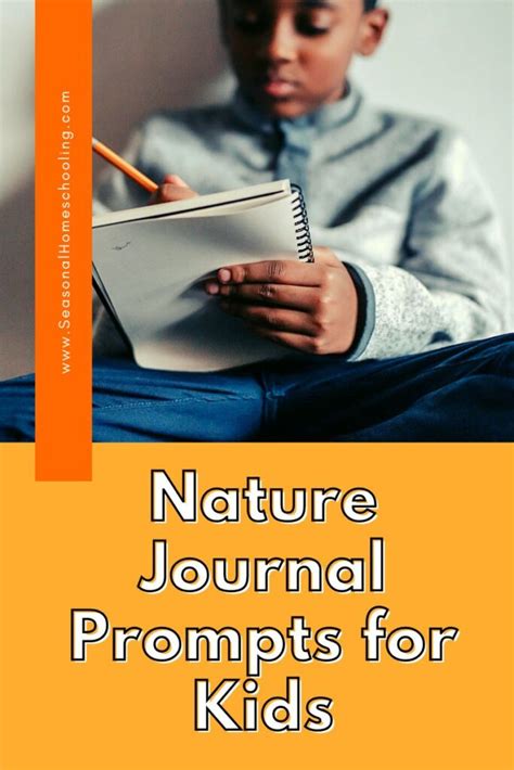 20 Nature Journal Prompts for Kids