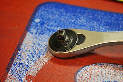 Rare Craftsman Stainless Thumbwheel Quick Release Ratchet