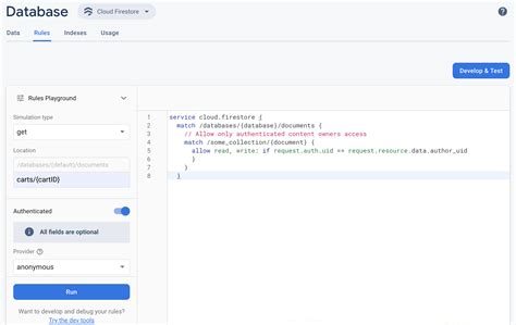 Quickly Validate Firebase Security Rules