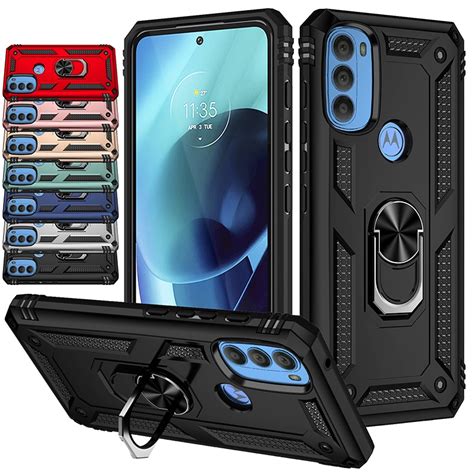 For Motorola Moto G G G G Shockproof Military Armor Case Ring