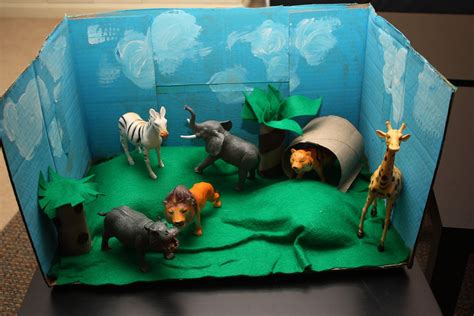 olive juice mama animal diorama