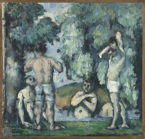 Cinq Baigneurs Five Bathers Paul C Zanne Artwork On Useum