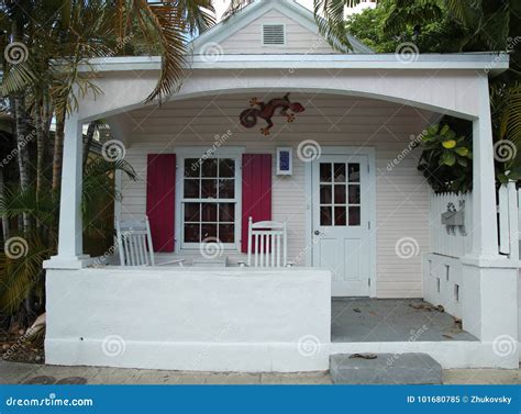 The Classic Bungalow in City of Key West, Florida Editorial Image ...