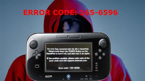 EBay Find Wii U GamePad Error Code 165 6596 Broken Joystick YouTube