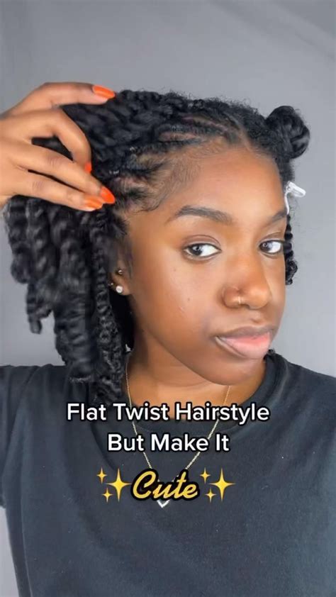 Flat Twist-Out on Natural Hair in 2022 | Natural hair styles ...