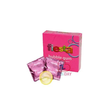 Fiesta Bubble Gum Per Sachet Kondom Fiesta Bubblegum Lazada Indonesia