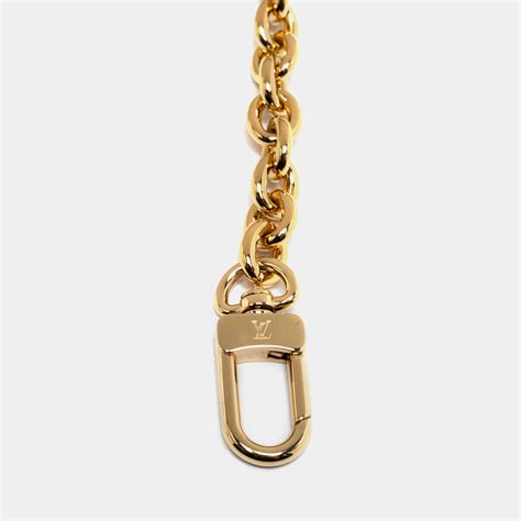 Louis Vuitton Gold Chain Link Handbag Strap at 1stDibs