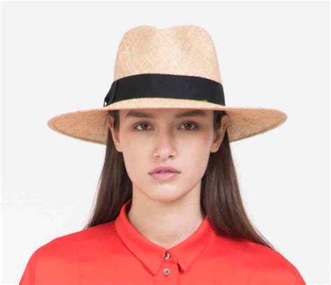 Wide Brim Straw Hat Fedora Straw Hat Fedora Straw Hat For Etsy Wide