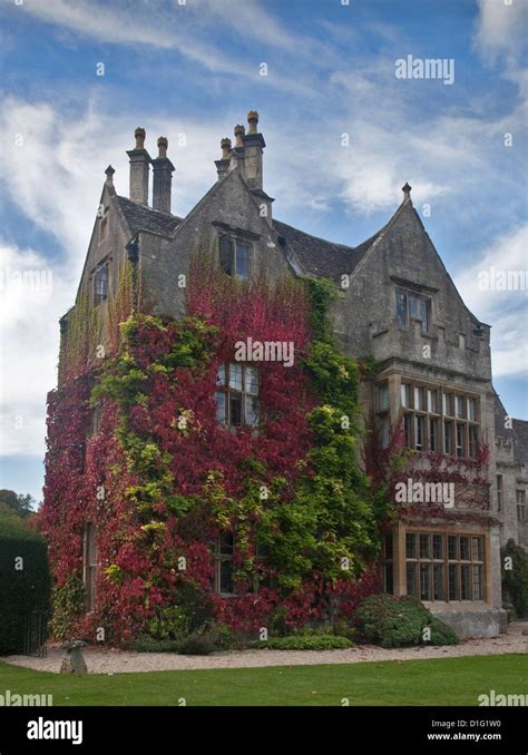 Bibury Court Hotel, Bibury, Gloucestershire, England Stock Photo - Alamy