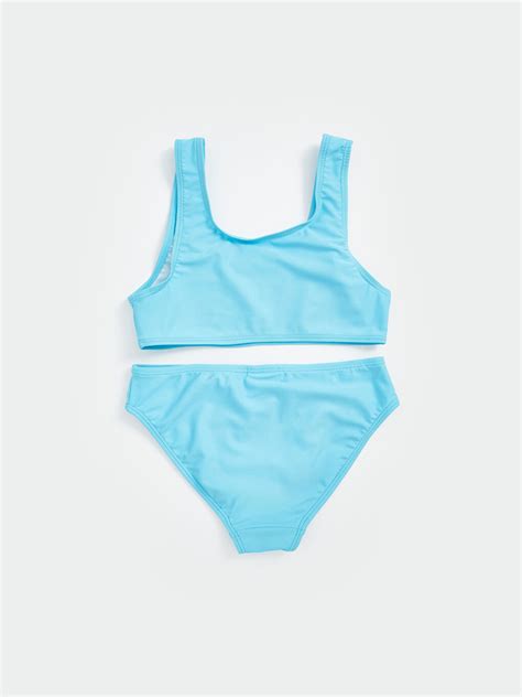 LCW Kids Bikini za Devojčice sa UV Zaštitom i Brzim Sušenjem S CV Z UBC LC Waikiki