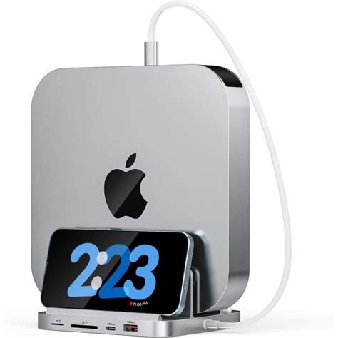 Minisopuru Mac Mini Dock Support M 2 NVMe SATA SSD 5 In 1 Mac Mini Hub