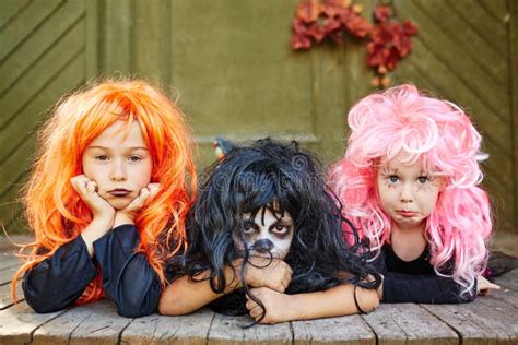 Group Of Witches Stock Photo Image Of Trickortreat Holiday 79431672