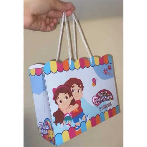 Sacolinha Personalizada Tema Maria Clara E Jp Qualquer Tema Shopee