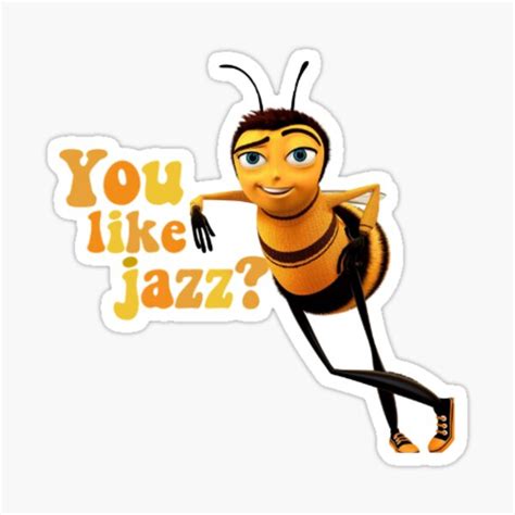 You Like Jazz Sticker For Sale By Tim Draws Redbubble