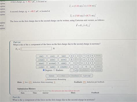 Solved A First Charge Q C Is Located Chegg