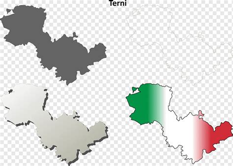 Conjunto De Mapa De Contorno Detallado En Blanco De Terni Png Pngwing