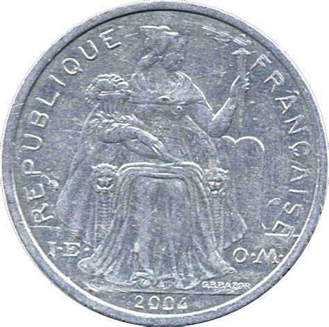 2 Francs Ieom Polynésie Française Numista