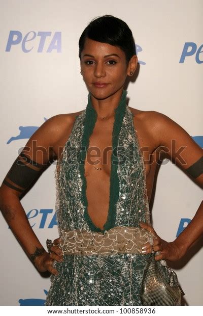 Persia White Petas Th Anniversary Gala Stock Photo