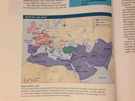 Kinlaw Western Civ Midterm Mapping The West Chapter Map Diagram