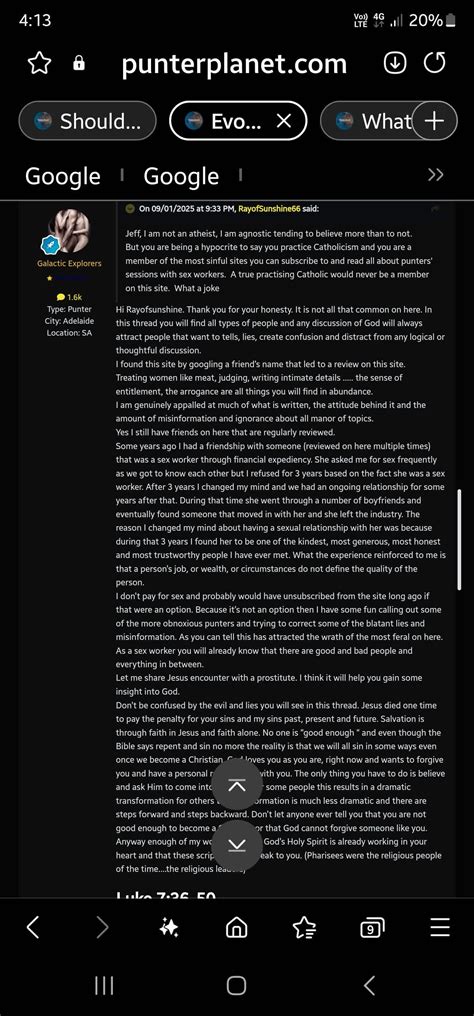 Should The Government Intervene In The Sex Industry Page Punting Discussion Punter Planet